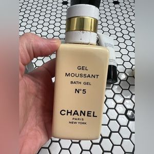 Chanel no 5 vintage gel moussant bath gel for decor only